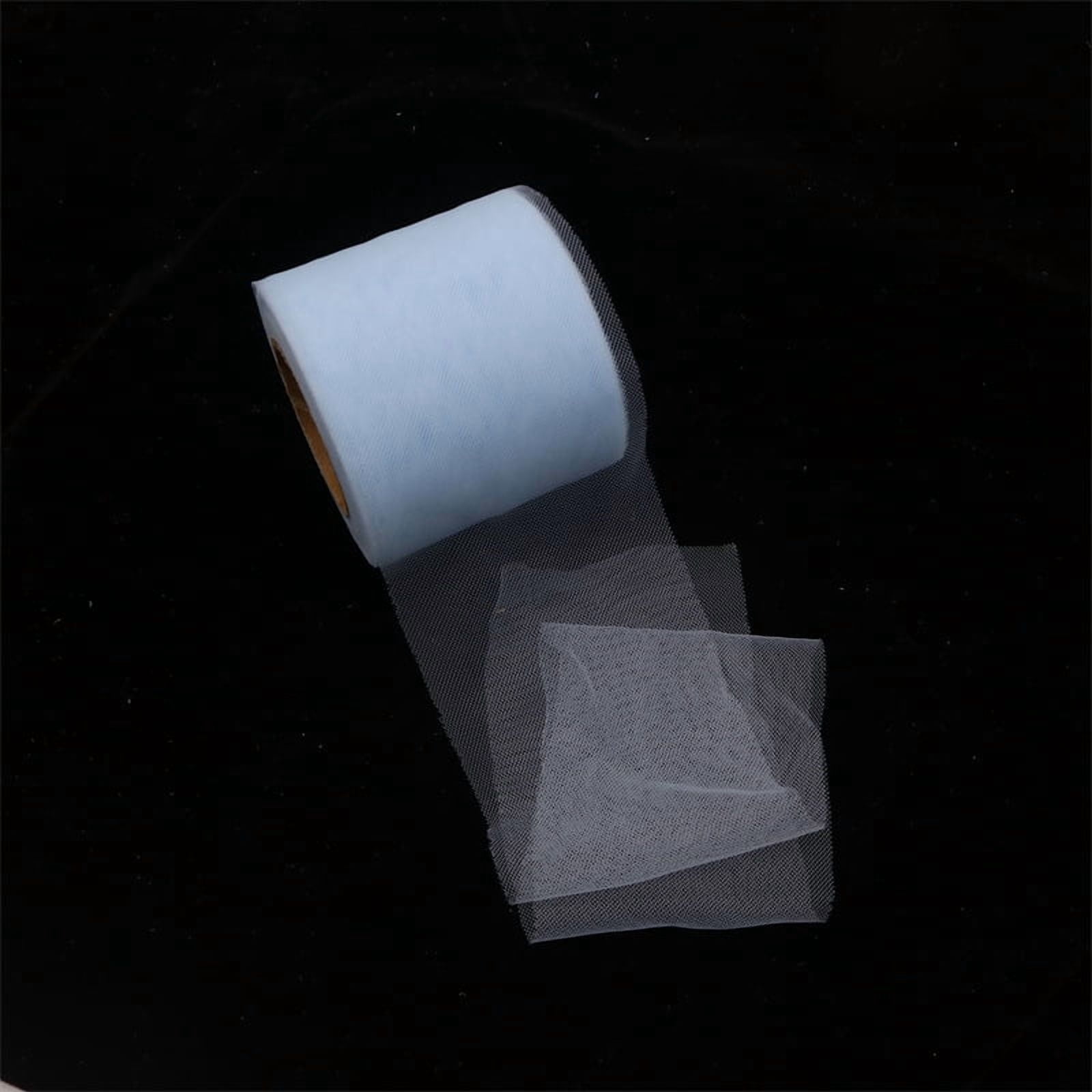 Namzi light blue Craft Ribbon, 2 Rolls Ribbon for Bows, Polyester Ribbon 6CM x 25yd (2.36in x 900in), Ideal for DIY Crafts & Gift Wrapping