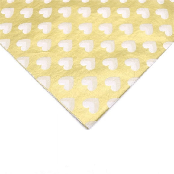 Namzi snow pear paper gifts Christmas series snowflakes flowers bouquet wrapping paper copy paper gift wrapping paper (golden love)
