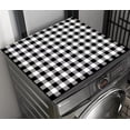 thumbnail image 1 of Namzi washing machine dryer dust mat, used for top creative washing machine dust mat, quick drying water absorbing mat, kitchen laundry room top protective mat ( 27.2*27.2in,A66), 1 of 3