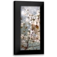 thumbnail image 1 of Nan 10x18 Black Modern Framed Museum Art Print Titled - Blossoms of Spring I, 1 of 5