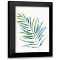 thumbnail image 1 of Nan 11x14 Black Modern Framed Museum Art Print Titled - Aqua Fond II, 1 of 5