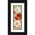 thumbnail image 1 of Nan 11x24 Black Ornate Wood Framed with Double Matting Museum Art Print Titled - Delicate Scent II, 1 of 4