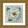 thumbnail image 1 of Nan 12x12 Gold Ornate Wood Framed with Double Matting Museum Art Print Titled - Cottage Garden I, 1 of 4