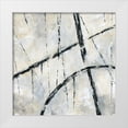 thumbnail image 1 of Nan 12x12 White Modern Wood Framed Museum Art Print Titled - Urban Over, 1 of 4