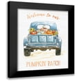 thumbnail image 1 of Nan 12x14 Black Modern Framed Museum Art Print Titled - Pumpkin Patch, 1 of 5