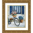 thumbnail image 1 of Nan 12x14 Gold Ornate Wood Framed with Double Matting Museum Art Print Titled - Summer Ride II, 1 of 4