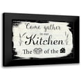 thumbnail image 1 of Nan 14x11 Black Modern Framed Museum Art Print Titled - Come Gather, 1 of 5