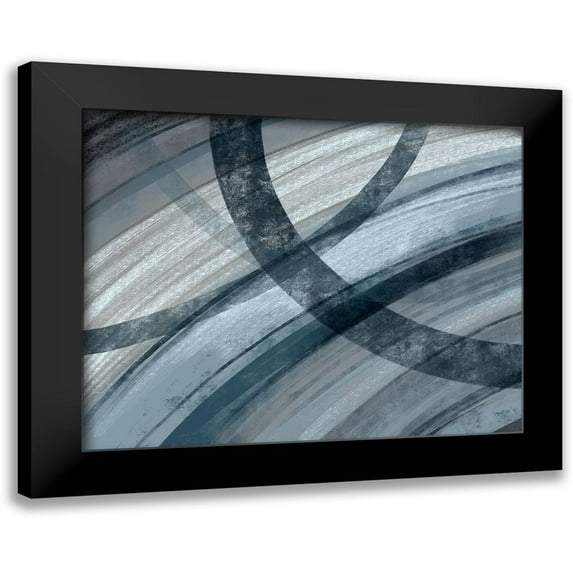 Nan 14x12 Black Modern Framed Museum Art Print Titled - Sectional Centric