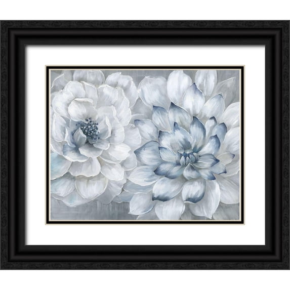 Nan 14x12 Black Ornate Wood Framed with Double Matting Museum Art Print Titled - Best Friends