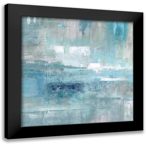 Nan 15x15 Black Modern Framed Museum Art Print Titled - Bay View