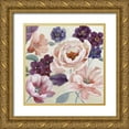 thumbnail image 1 of Nan 15x15 Gold Ornate Wood Framed with Double Matting Museum Art Print Titled - Soft Romance, 1 of 4