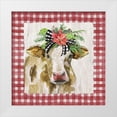 thumbnail image 1 of Nan 15x15 White Modern Wood Framed Museum Art Print Titled - Holiday Hanna, 1 of 4