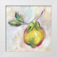 thumbnail image 1 of Nan 15x15 White Modern Wood Framed Museum Art Print Titled - Lemon Splash II, 1 of 4