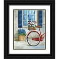 thumbnail image 1 of Nan 15x18 Black Ornate Wood Framed with Double Matting Museum Art Print Titled - Summer Ride I, 1 of 4
