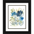 thumbnail image 1 of Nan 15x18 Black Ornate Wood Framed with Double Matting Museum Art Print Titled - Wild Medley II, 1 of 4