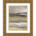 thumbnail image 1 of Nan 15x18 Gold Ornate Wood Framed with Double Matting Museum Art Print Titled - Rolling Hills Detail I, 1 of 4