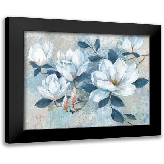 Nan 18x15 Black Modern Framed Museum Art Print Titled - Spring Bloom I