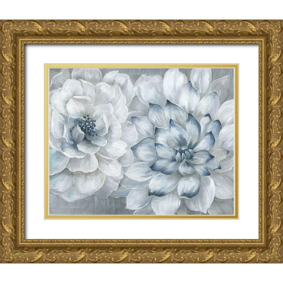 Nan 18x15 Gold Ornate Wood Framed with Double Matting Museum Art Print Titled - Best Friends