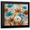 thumbnail image 1 of Nan 20x20 Black Modern Framed Museum Art Print Titled - Fionas Garden I, 1 of 5