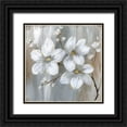 thumbnail image 1 of Nan 20x20 Black Ornate Wood Framed with Double Matting Museum Art Print Titled - Summer in Neutral II, 1 of 4