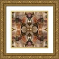 thumbnail image 1 of Nan 20x20 Gold Ornate Wood Framed with Double Matting Museum Art Print Titled - Boho Watercolor I, 1 of 4