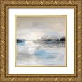 thumbnail image 1 of Nan 20x20 Gold Ornate Wood Framed with Double Matting Museum Art Print Titled - Distant Horizons, 1 of 4