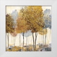 thumbnail image 1 of Nan 20x20 White Modern Wood Framed Museum Art Print Titled - Metallic Forest II, 1 of 4
