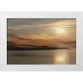 thumbnail image 1 of Nan 24x17 White Modern Wood Framed Museum Art Print Titled - Mystic Lake, 1 of 4
