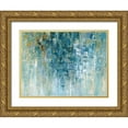 thumbnail image 1 of Nan 24x19 Gold Ornate Wood Framed with Double Matting Museum Art Print Titled - I Love the Rain, 1 of 4