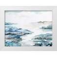 thumbnail image 1 of Nan 24x19 White Modern Wood Framed Museum Art Print Titled - Estuary II, 1 of 4