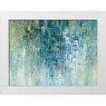 thumbnail image 1 of Nan 24x19 White Modern Wood Framed Museum Art Print Titled - I Love the Rain, 1 of 4