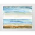 thumbnail image 1 of Nan 24x19 White Modern Wood Framed Museum Art Print Titled - Seaside II, 1 of 4
