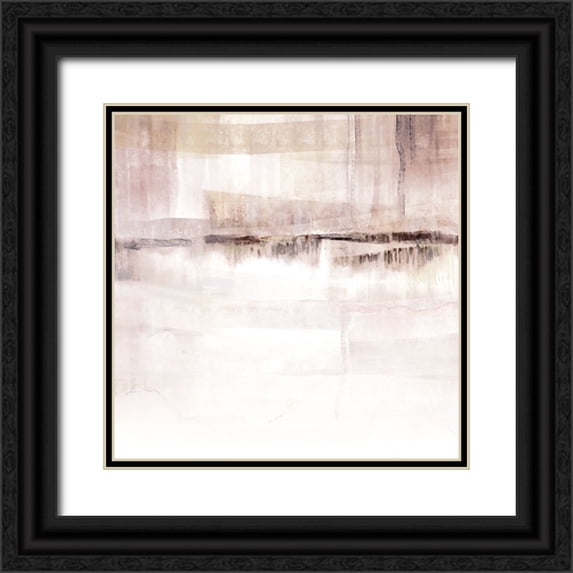 Nan 26x26 Black Ornate Wood Framed with Double Matting Museum Art Print Titled - Fair Valley
