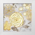 thumbnail image 1 of Nan 26x26 White Modern Wood Framed Museum Art Print Titled - Fleurs Graphique II, 1 of 4