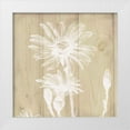 thumbnail image 1 of Nan 26x26 White Modern Wood Framed Museum Art Print Titled - White Silhouette III, 1 of 4