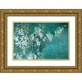 thumbnail image 1 of Nan 32x23 Gold Ornate Wood Framed with Double Matting Museum Art Print Titled - Springs Offering, 1 of 4