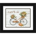 thumbnail image 1 of Nan 32x25 Black Ornate Wood Framed with Double Matting Museum Art Print Titled - Harvest Bike, 1 of 4