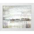 thumbnail image 1 of Nan 32x26 White Modern Wood Framed Museum Art Print Titled - Valley Fair, 1 of 4