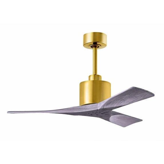 Matthews Fans - Nan - 3 Blade Ceiling Fan In Contemporary Style-10 Inches Tall