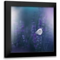 thumbnail image 1 of Nan, Juliana 15x16 Black Modern Framed Museum Art Print Titled - Lavender Queen..., 1 of 5