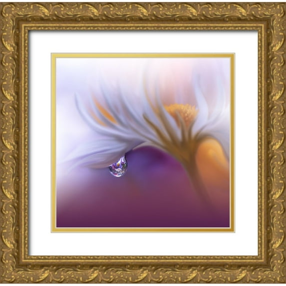 Nan, Juliana 20x20 Gold Ornate Wood Framed with Double Matting Museum Art Print Titled - Lost In Time..