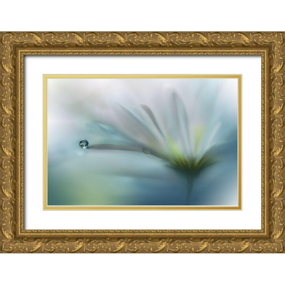 Nan, Juliana 32x23 Gold Ornate Wood Framed with Double Matting Museum Art Print Titled - Fields Of Hope..