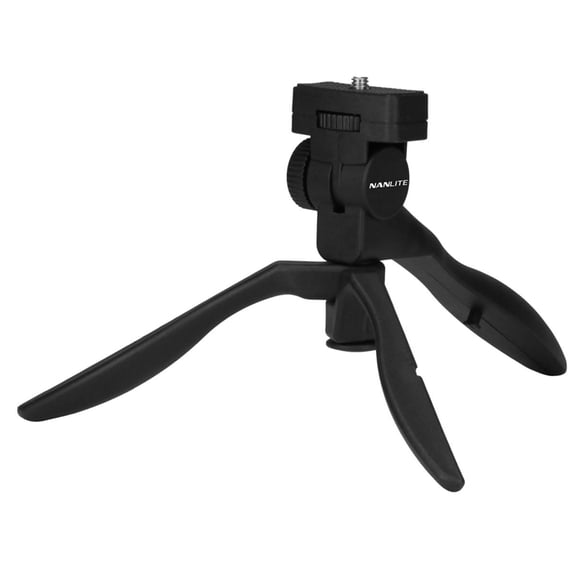 Nanlite Aluminum Mini Tripod/Hand Grip with 1/4"-20 Mount