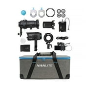 Nanlite Forza 60C 88W RGBLAC LED Spotlight with Projection Attachment Kit