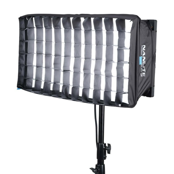 NanLite PavoSlim 120B 2x1 120W Bi-Color LED Panel Light with Quick-Open Softbox