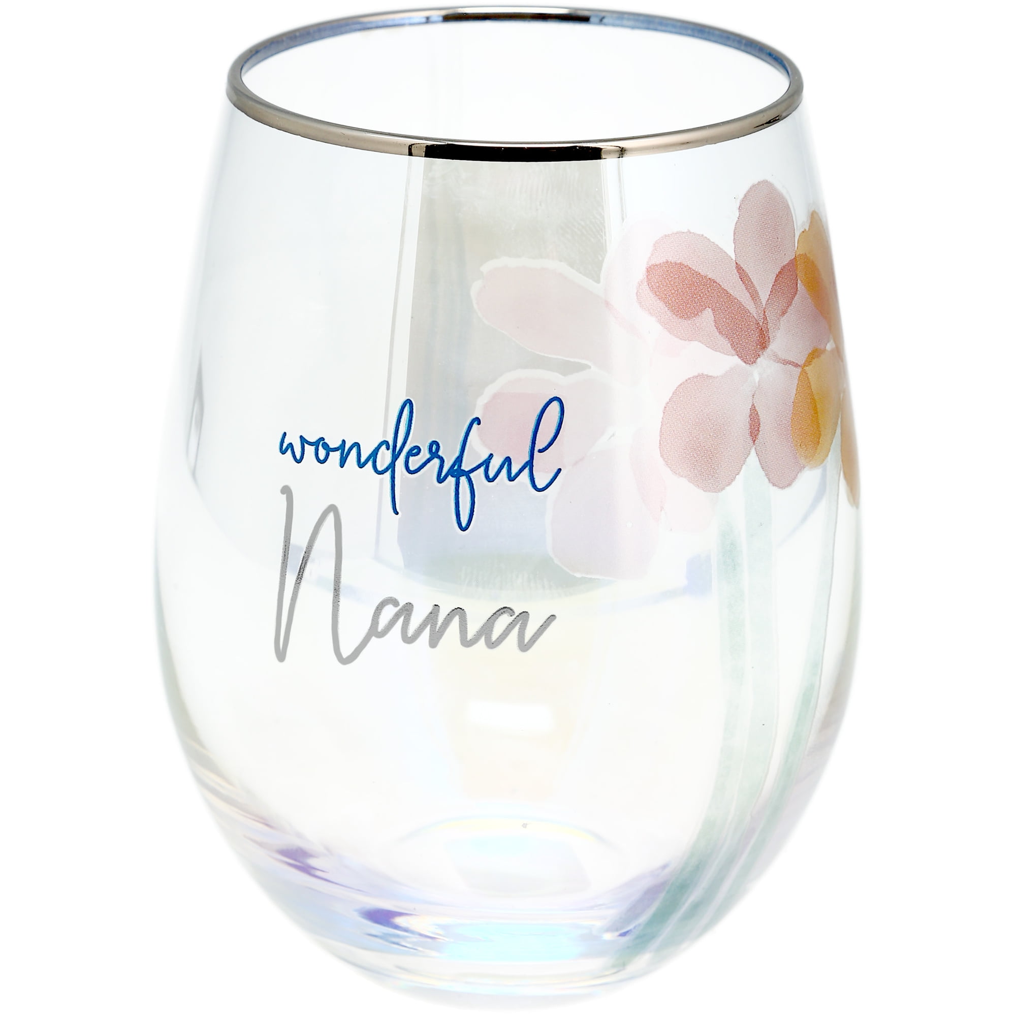 Personalized Owl Glass Owl Wine Glass Gift Set - 18oz Stemless Glass With  Gold Owl Design & Message Cards For Owl Lovers Wine Glass With Message Cards