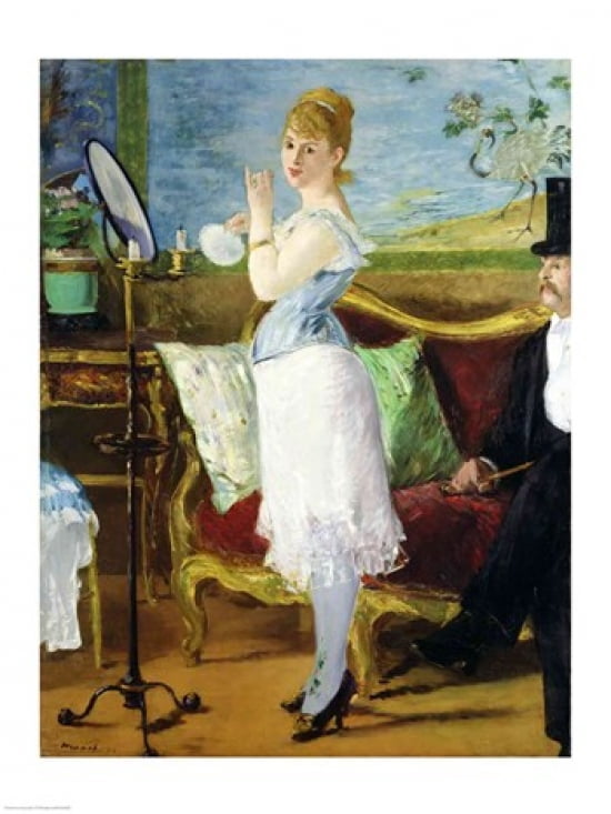 Nana 1877 Canvas Art - Edouard Manet (18 x 24)
