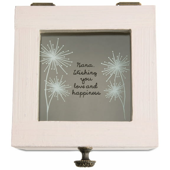 Pavilion Gift Company - Nana - 4.5" x 4.5" x 3" Wish Box