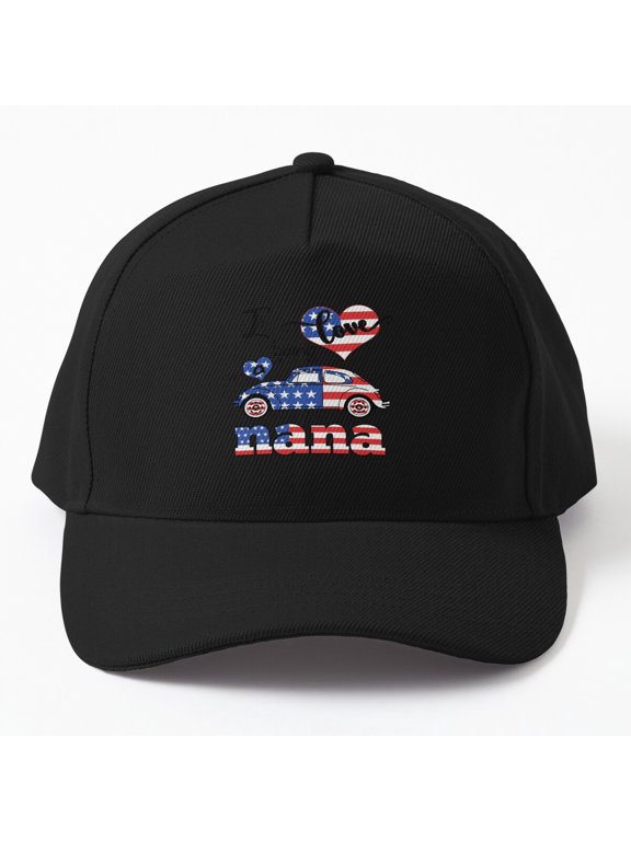Nana American Baseball Cap, Family Appreciation Design, Classic Hat