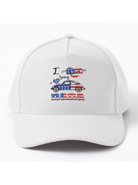 Nana American Baseball Cap, Family Appreciation Design, Classic Hat